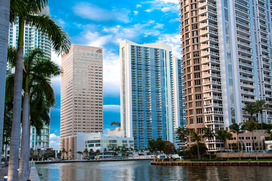 Urban  Cityscape  Brickel Miami