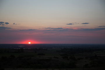 Sunset at Boulder, Co