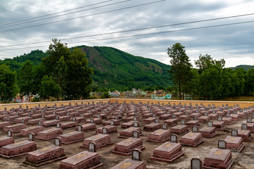Vietnamese War Military Graveyard