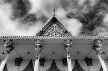 Phnom Penh Royal Palace - dramatic 