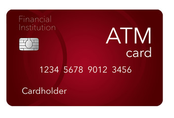 Here is an ATM card which is shown with a debit card which is often thought to be the same as an ATM but it is not.