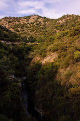 Fototapeta premium Path “Acequia del Guadalmina”. Benahavis, Costa del Sol, Andalusia, Spain.