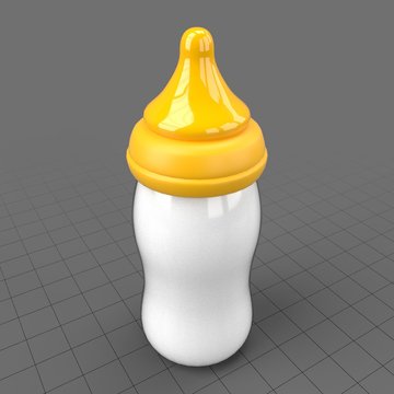 Feeding bottle full
