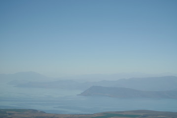 Fototapeta premium van lake in turkey mountain landscape