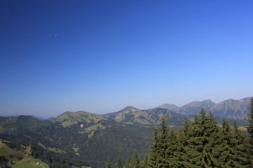 Berggipfel im Allgäu