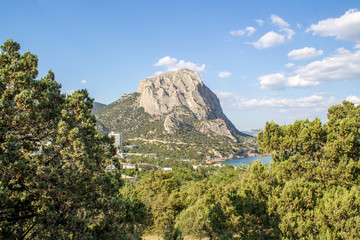 Fototapeta premium Sudak, Crimea, Golitsyn Trail, Novyy Svet