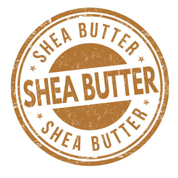 Shea butter sign or stamp