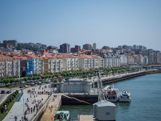 Hiszpania -  Santander w słoneczny dzień © Adam Wrobel