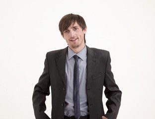 portrait of a young businessman