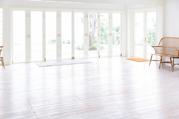 明るい部屋のリビング