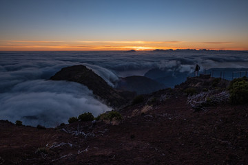 Pico Ruivo sunrise - Madeira Island Portugal