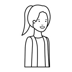 business woman avatar character