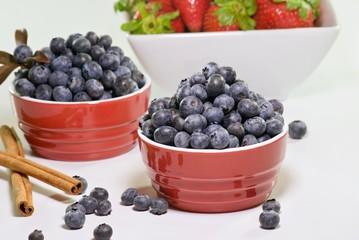 Blueberries in a bowl