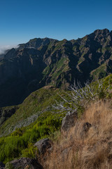 Fototapeta na wymiar Pico Ruivo mountain - Madeira Island Portugal