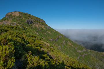 Obraz premium Pico Ruivo mountain - Madeira Island Portugal