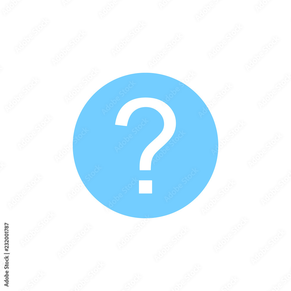 Aufkleber faq, help icon. element of material arrow symbol icon for mobile concept and web apps. color faq, he