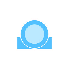 badge, label icon. Element of material arrow symbol icon for mobile concept and web apps. Color badge, label icon can be used for web and mobile