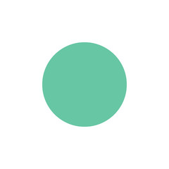 circle, round icon. Element of material arrow symbol icon for mobile concept and web apps. Color circle, round icon can be used for web and mobile