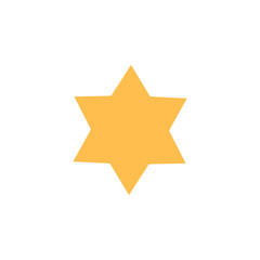 star, favorite icon. Element of material arrow symbol icon for mobile concept and web apps. Color star, favorite icon can be used for web and mobile