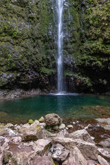 Fototapeta na wymiar Caldeirão do Inferno Hiking - Madeira Island