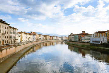Fototapeta na wymiar Pisa day view, Tuscany, Italy