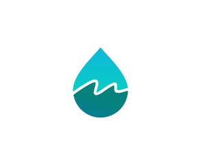 Water drop logo