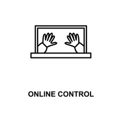 online control line icon