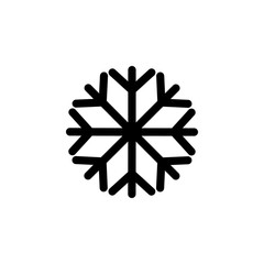 Snowflake icon. Element of winter tourism. Premium quality graphic design icon. Signs and symbols collection icon for websites, web design, mobile app