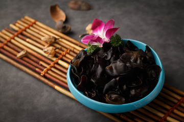 Fresh black fungus