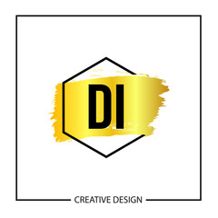 Initial Letter DI Logo Template Design Vector Illustration