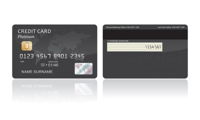 Vector credit card