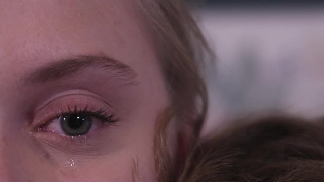 She is Crying