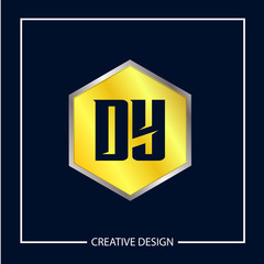 Initial Letter DY Logo Template Design Vector Illustration