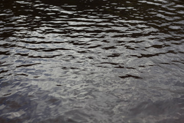 Abstract texture background from waters surface ripples with waves.