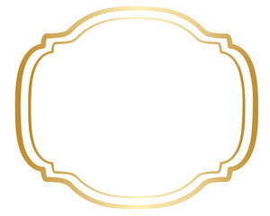 Simple Double Lined Vector Border or Frame