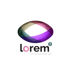 Abstract geometric business icon