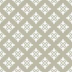 Fotobehang abstract seamless ornamental pattern © Tiax