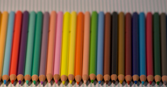 Color art pastel pencil