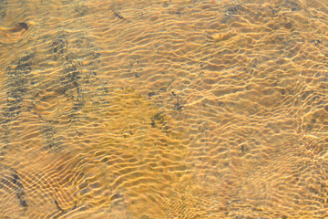 Abstract texture background from waters surface ripples with ripple pattern.