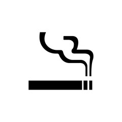 Fototapeta premium cigarette,tobacco,smoking area icon / public information symbol