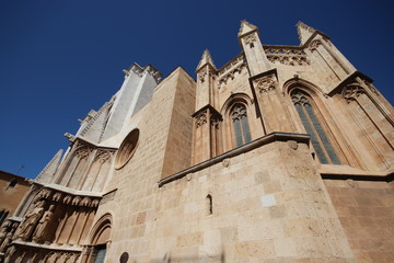 Tarragona, Spain-October 4, 2018: Catedral de tarragona
