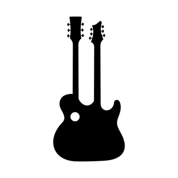 Double neck guitar