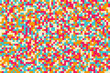 color background from mosaic pixel squares