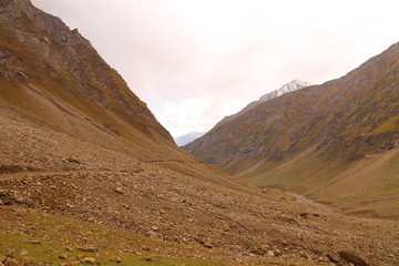 Big Mountains In The Area Of Kashmir