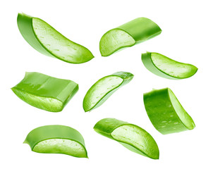 Aloe Vera isolated on a white background