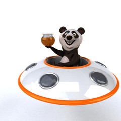 Fun panda