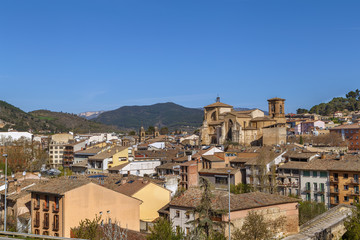Obraz premium View of Estella, Spain
