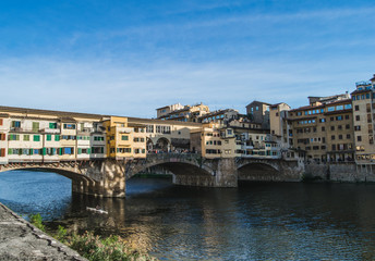 Obraz premium Ponte Vecchio over Arno river. Florence, Italy 