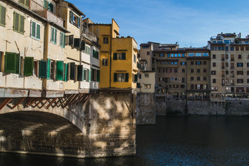 Ponte Vecchio over Arno river. Florence, Italy 