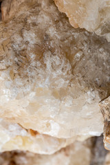 Alabaster cutting by hand